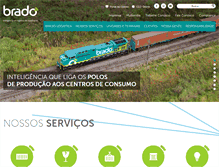 Tablet Screenshot of brado.com.br